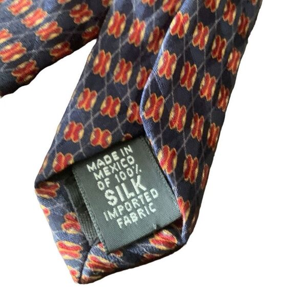Pre Owned Men’s NEO Bill Blass Silk Tie Neck Tie Necktie Classic Design Style - Picture 5 of 6